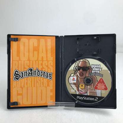 【中古美品】 PlayStation2 PS2 プレイステーション2 プレステ2 ソフト グランド・セフト・オート・サンアンドレアス [CERO区分_Z / 18歳以上対象] 023-260823-mh-17-fuzh 万代Net店