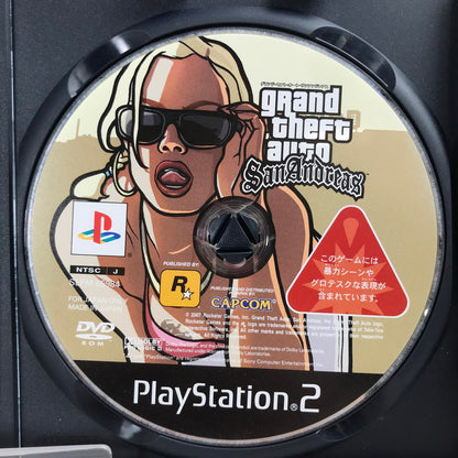 【中古美品】 PlayStation2 PS2 プレイステーション2 プレステ2 ソフト グランド・セフト・オート・サンアンドレアス [CERO区分_Z / 18歳以上対象] 023-260823-mh-17-fuzh 万代Net店