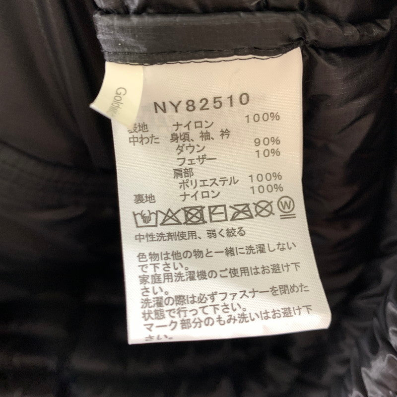 【中古品】【メンズ】 THE NORTH FACE ザ・ノースフェイス NY82510 THUNDER JACKET サンダージャケット ダウン　 144-261013-ny-12-fuzh サイズ：M カラー：ブラック 万代Net店