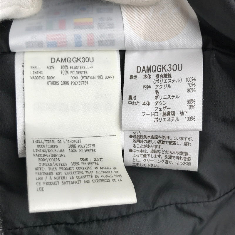 【中古品】【メンズ】 DESCENTE ALLTERRAIN デサント オルテライン MOUNTAINEER マウンテニアDAMQGK30U 水沢ダウン 144-260913-nm-05-fuzh サイズ：L カラー：ブラック 万代Net店