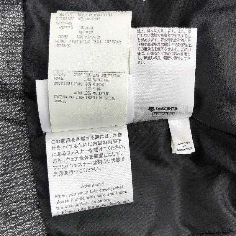 【中古品】【メンズ】 DESCENTE ALLTERRAIN デサント オルテライン MOUNTAINEER マウンテニアDAMQGK30U 水沢ダウン 144-260913-nm-05-fuzh サイズ：L カラー：ブラック 万代Net店