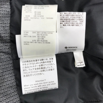 【中古品】【メンズ】 DESCENTE ALLTERRAIN デサント オルテライン MOUNTAINEER マウンテニアDAMQGK30U 水沢ダウン 144-260913-nm-05-fuzh サイズ：L カラー：ブラック 万代Net店