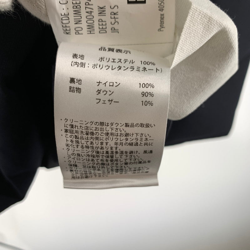 【中古品】【メンズ】 PYRENEX ピレネックス HMO047 DOWN JACKET ダウンジャケット 上着 アウター NAVY/SIZE:S/HOODIE ※汚れ(袖口).使用感有 141-260912-io-05-fuzh カラー：ネイビー 万代Net店