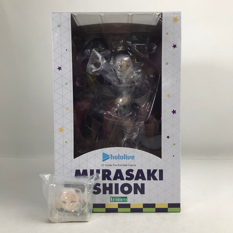 【中古美品】 未開封 コトブキヤ hololive ホロライブ 紫咲シオン 1/7スケール フィギュア おもちゃ 特典付き 064-260823-mh-02-fuz 万代Net店