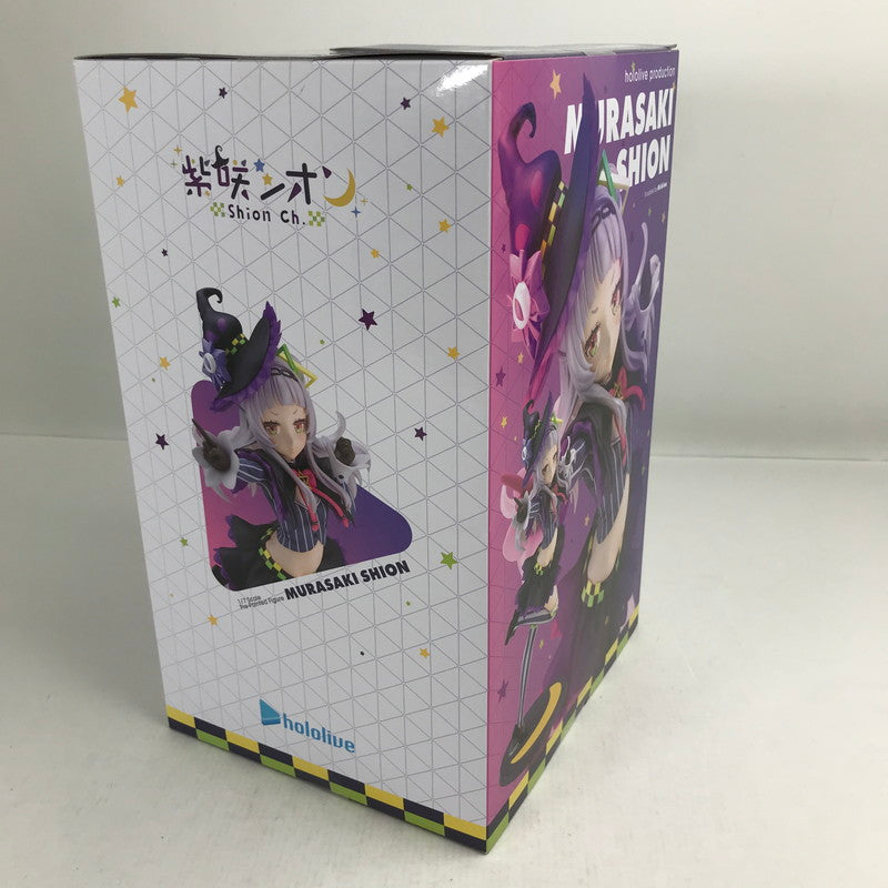 【中古美品】 未開封 コトブキヤ hololive ホロライブ 紫咲シオン 1/7スケール フィギュア おもちゃ 特典付き 064-260823-mh-02-fuz 万代Net店