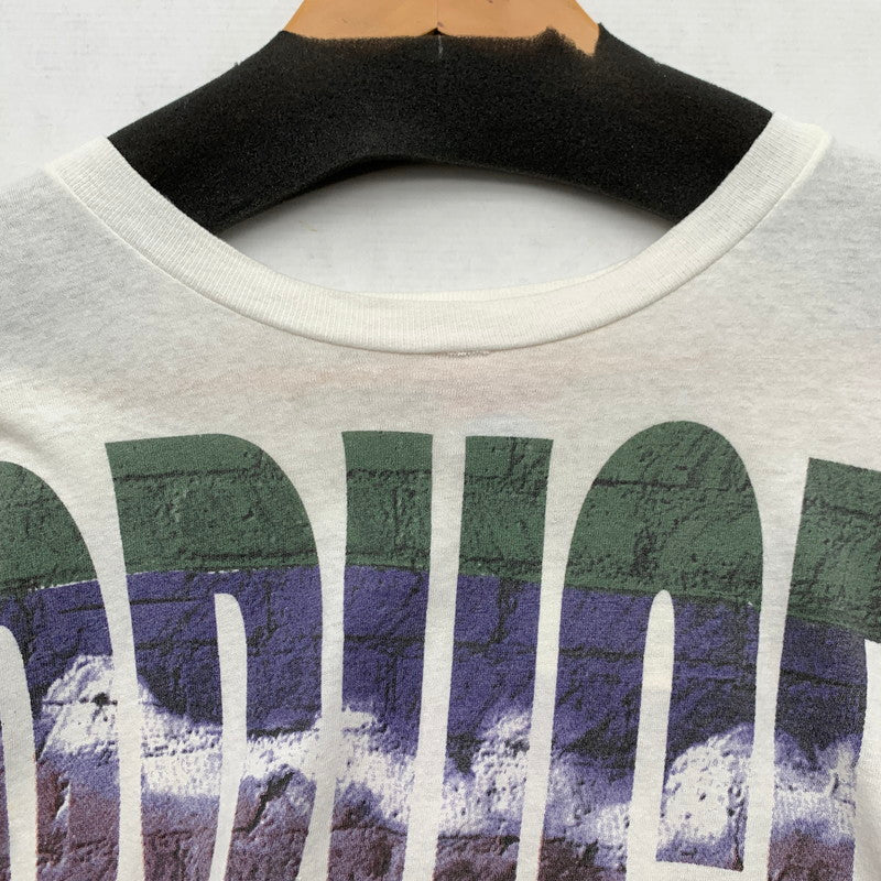 【中古品】【メンズ】 HANES ヘインズ 90年代 BRUCE SPRINGSTEEN WORLD TOUR TEE Tシャツ ホワイト XLサイズ ※穴・シミ・汚れ・ほつれあり 145-260823-io-19-fuzh 万代Net店
