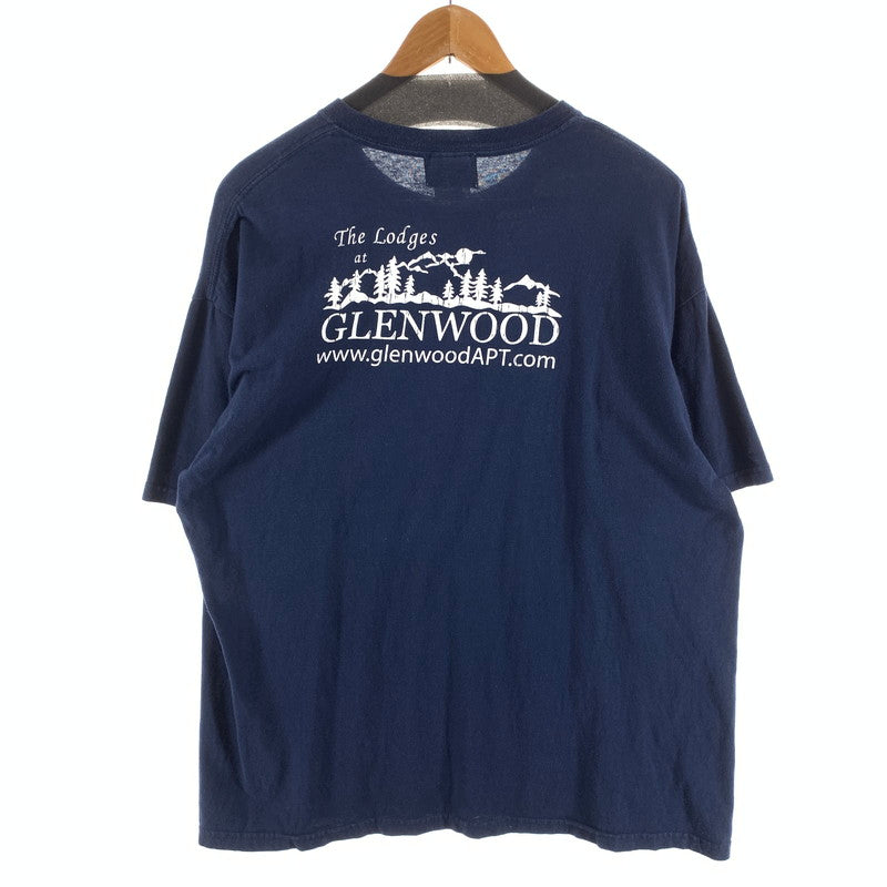 【中古品】【メンズ】 GILDAN 半袖Tシャツ 90s 90年代 古着 145-260927-gm-32-fuzh サイズ：XL カラー：ネイビー 万代Net店