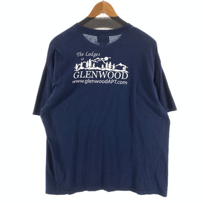 【中古品】【メンズ】 GILDAN 半袖Tシャツ 90s 90年代 古着 145-260927-gm-32-fuzh サイズ：XL カラー：ネイビー 万代Net店