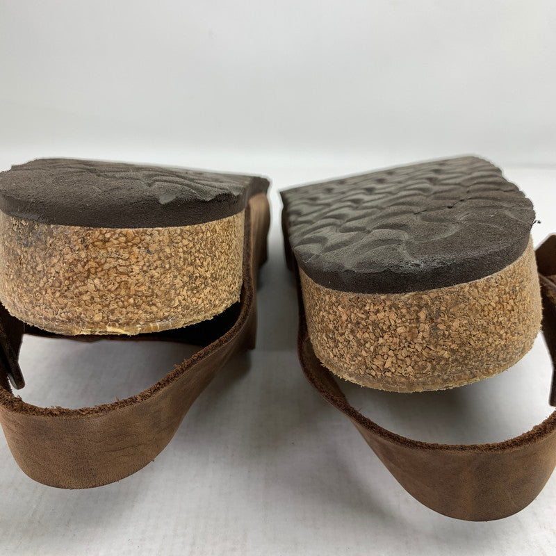 【中古品】【メンズ】 BIRKENSTOCK MILANO ビルケンシュトック ミラノ サンダル BROWN SIZE:43 本体のみ ※ソール減り・汚れ・使用感有 靴 164-260822-io-12-fuzh 万代Net店