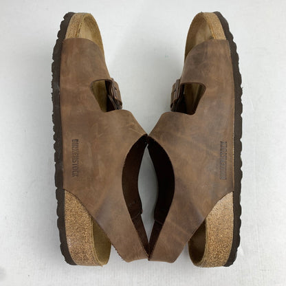 【中古品】【メンズ】 BIRKENSTOCK MILANO ビルケンシュトック ミラノ サンダル BROWN SIZE:43 本体のみ ※ソール減り・汚れ・使用感有 靴 164-260822-io-12-fuzh 万代Net店