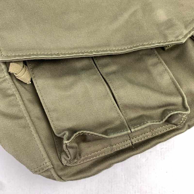 【中古品】【メンズ】 PORTER LOVE&PEACE ポーター ラブ&ピース ショルダーバッグ KHAKI ドックタグ付属 カバン 188-260822-io-13-fuzh 万代Net店