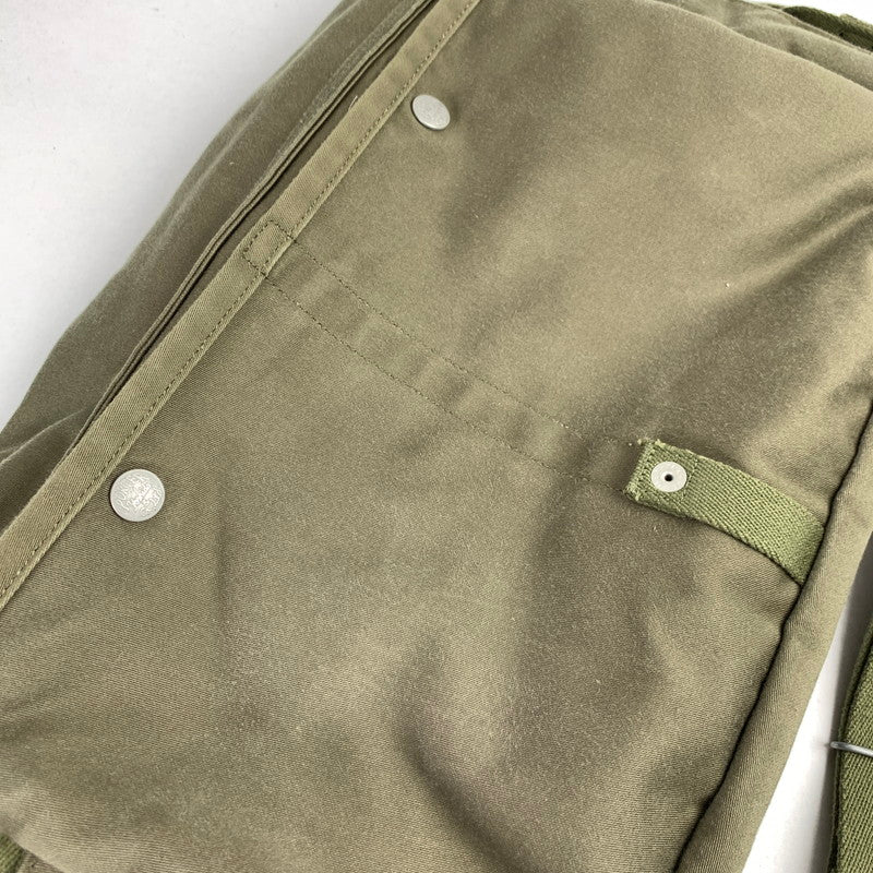 【中古品】【メンズ】 PORTER LOVE&PEACE ポーター ラブ&ピース ショルダーバッグ KHAKI ドックタグ付属 カバン 188-260822-io-13-fuzh 万代Net店