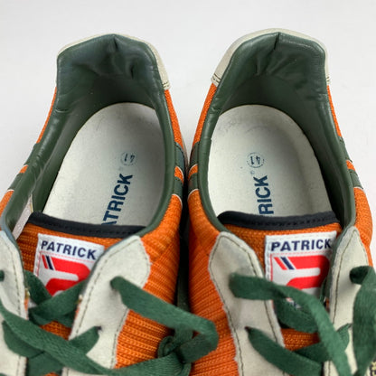 【中古品】【メンズ】 PATRICK パトリック 0065-J スニーカー ORANGE.GREEN SIZE:41 ※汚れ・毛玉・毛の付着有・左右の生地感に違いあり スニーカー 靴 163-260822-io-11-fuzh 万代Net店