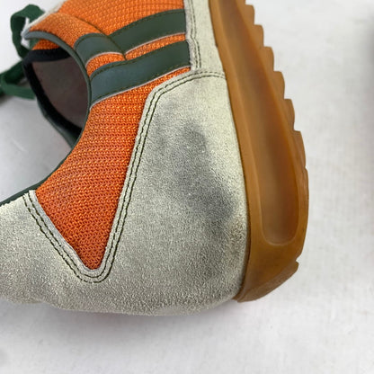 【中古品】【メンズ】 PATRICK パトリック 0065-J スニーカー ORANGE.GREEN SIZE:41 ※汚れ・毛玉・毛の付着有・左右の生地感に違いあり スニーカー 靴 163-260822-io-11-fuzh 万代Net店