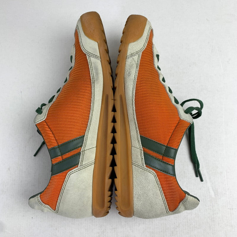 【中古品】【メンズ】 PATRICK パトリック 0065-J スニーカー ORANGE.GREEN SIZE:41 ※汚れ・毛玉・毛の付着有・左右の生地感に違いあり スニーカー 靴 163-260822-io-11-fuzh 万代Net店