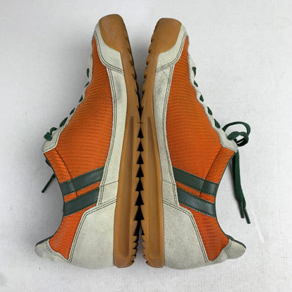 【中古品】【メンズ】 PATRICK パトリック 0065-J スニーカー ORANGE.GREEN SIZE:41 ※汚れ・毛玉・毛の付着有・左右の生地感に違いあり スニーカー 靴 163-260822-io-11-fuzh 万代Net店