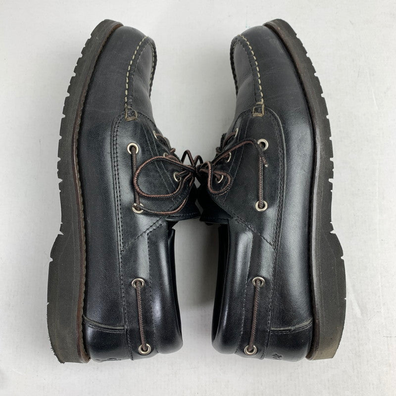 【中古品】【メンズ】 DANNER ダナー デッキシューズ BLACK SIZE:27.5cm表記 シューレース付属 ※ソール減り・使用感有 靴 164-260822-io-10-fuzh 万代Net店