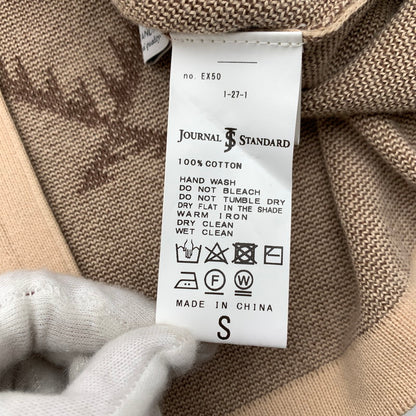 【中古品】【メンズ】 PENDLETON ペンドルトン カーディガン チマヨ ニットカーディガン ベージュ Sサイズ 145-260823-io-17-fuzh 万代Net店