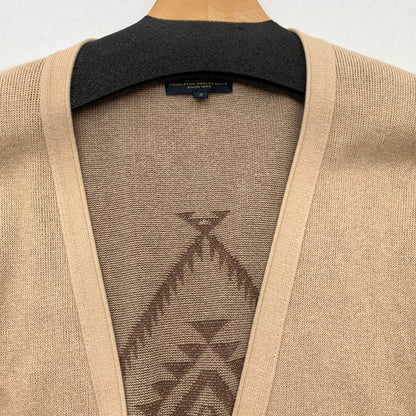 【中古品】【メンズ】 PENDLETON ペンドルトン カーディガン チマヨ ニットカーディガン ベージュ Sサイズ 145-260823-io-17-fuzh 万代Net店