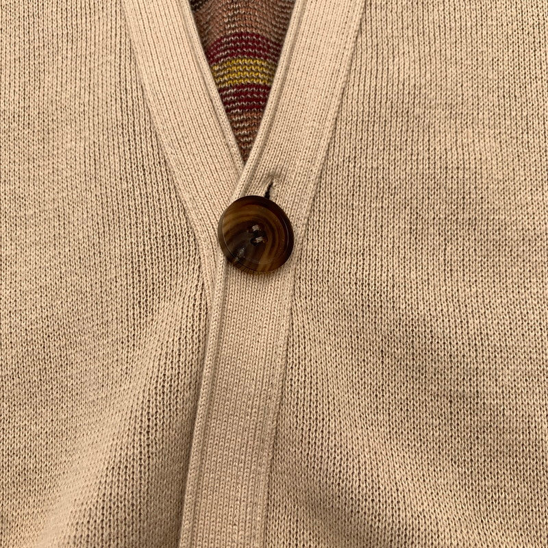 【中古品】【メンズ】 PENDLETON ペンドルトン カーディガン チマヨ ニットカーディガン ベージュ Sサイズ 145-260823-io-17-fuzh 万代Net店