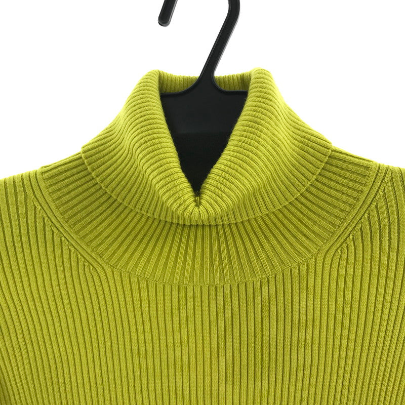 【中古品】【レディース】 SLOBE IENA スローブ イエナ ウールリブタートル YELLOW SIZE:不明 170-260917-io-14-fuzh カラー：イエロー 万代Net店