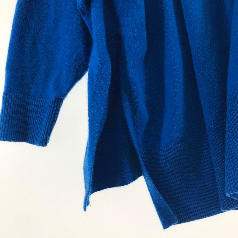 【中古品】【レディース】 JOURNAL STANDARD ジャーナルスタンダード アンゴラブレンドポンチョカーディガン BLUE SIZE:不明 ※内側出っ張りあり 170-260917-io-13-fuzh カラー：ブルー 万代Net店