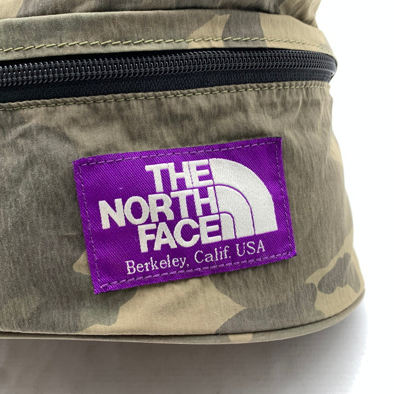 【中古品】【メンズ】 THE NORTH FACE ザ・ノースフェイス ボディーバッグ カモ柄 迷彩柄 PURPLE LABEL カバン 188-260902-ky-11-fuzh 万代Net店