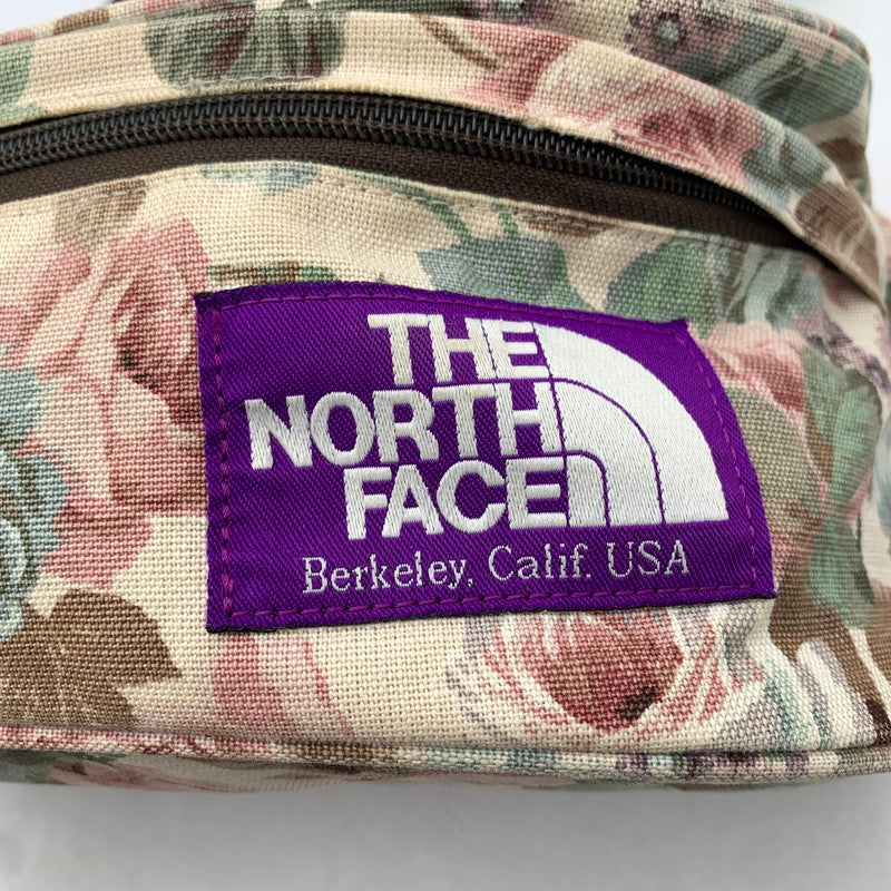 【中古品】【レディース】 THE NORTH FACE ザ・ノースフェイス ボディーバッグ カラーBEIGE フラワー柄 PURPLE LABEL カバン 188-260902-ky-08-fuzh 万代Net店