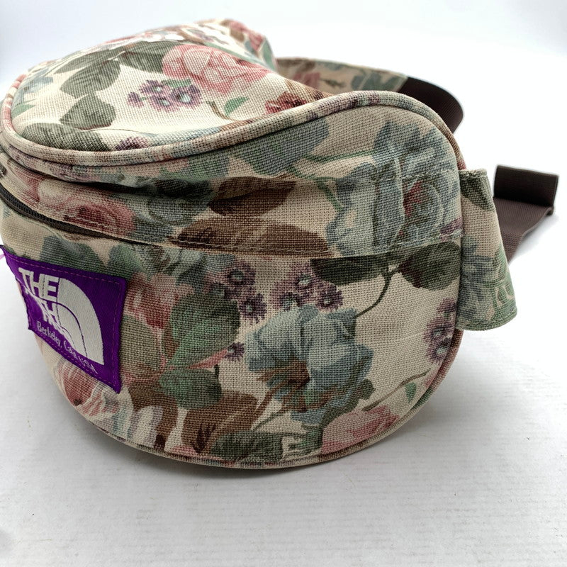 【中古品】【レディース】 THE NORTH FACE ザ・ノースフェイス ボディーバッグ カラーBEIGE フラワー柄 PURPLE LABEL カバン 188-260902-ky-08-fuzh 万代Net店