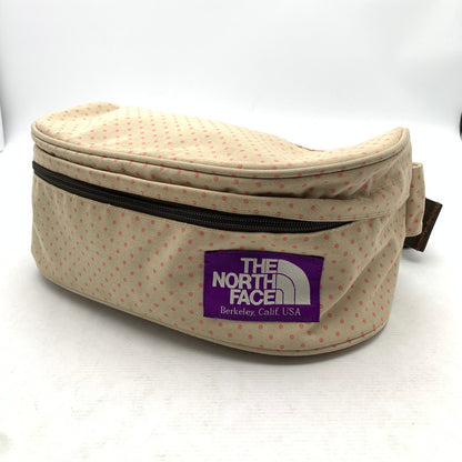 【中古品】【メンズ】 THE NORTH FACE ザ・ノースフェイス ボディーバッグ カラーBEIGE ドット柄 PURPLE LABEL カバン 188-260902-ky-09-fuzh 万代Net店