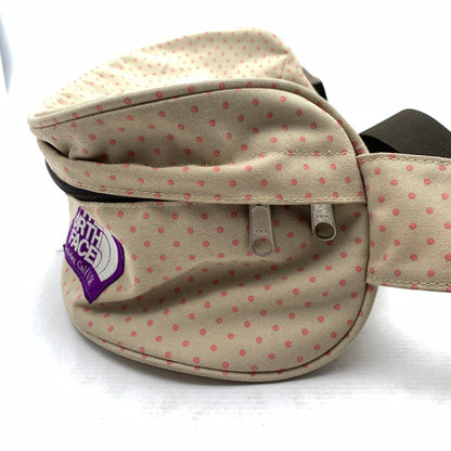 【中古品】【メンズ】 THE NORTH FACE ザ・ノースフェイス ボディーバッグ カラーBEIGE ドット柄 PURPLE LABEL カバン 188-260902-ky-09-fuzh 万代Net店