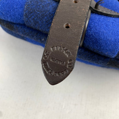 【中古品】【メンズ】 FILSON MACKINAW フィルソン マッキーノ スモール フィールド バッグ チェック BLUE USA製.24オンス カバン ショルダーバッグ かばん 鞄 ※毛玉・使用感あり 188-260822-io-03-fuzh 万代Net店