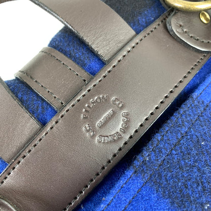 【中古品】【メンズ】 FILSON MACKINAW フィルソン マッキーノ スモール フィールド バッグ チェック BLUE USA製.24オンス カバン ショルダーバッグ かばん 鞄 ※毛玉・使用感あり 188-260822-io-03-fuzh 万代Net店
