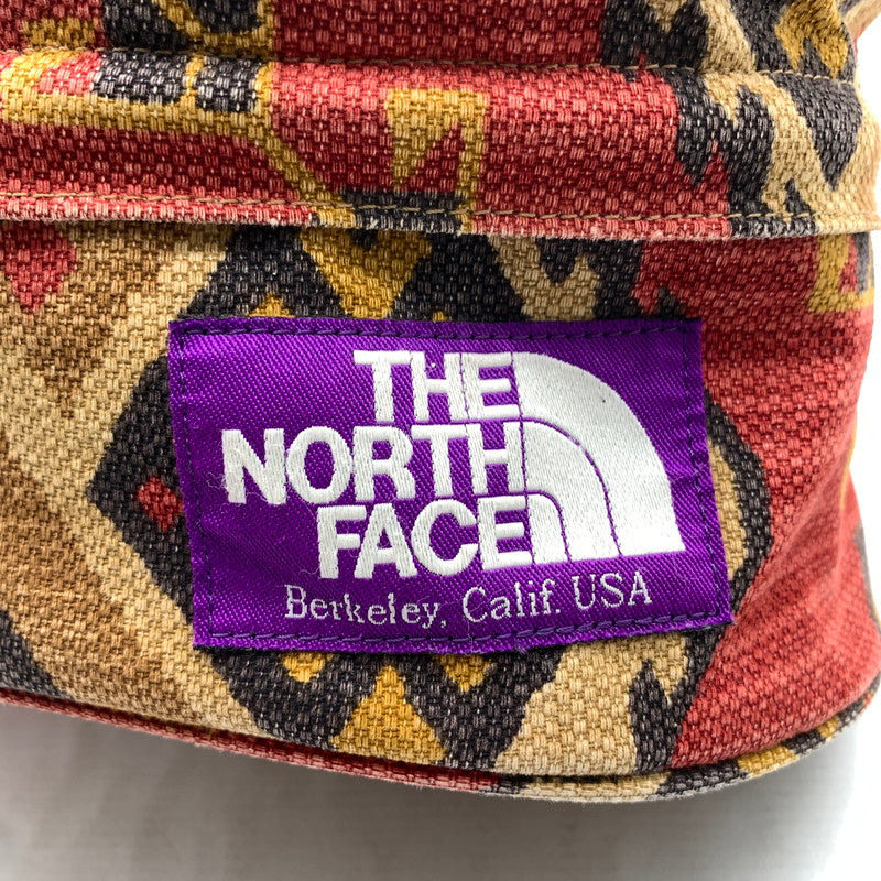 【中古品】【メンズ】 THE NORTH FACE ザ・ノースフェイス ボディーバッグ ネイティブ柄 エスニック柄 PURPLE LABEL カバン 188-260902-ky-10-fuzh 万代Net店
