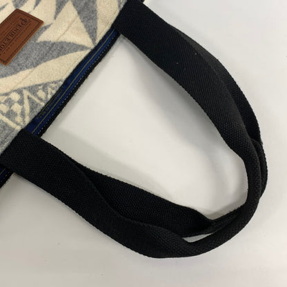 【中古品】【メンズ】 PENDLETON ペンドルトン トートバッグ チマヨ カバン レザーパッチ 188-260917-ny-08-fuzh カラー：ブラック ホワイト 万代Net店