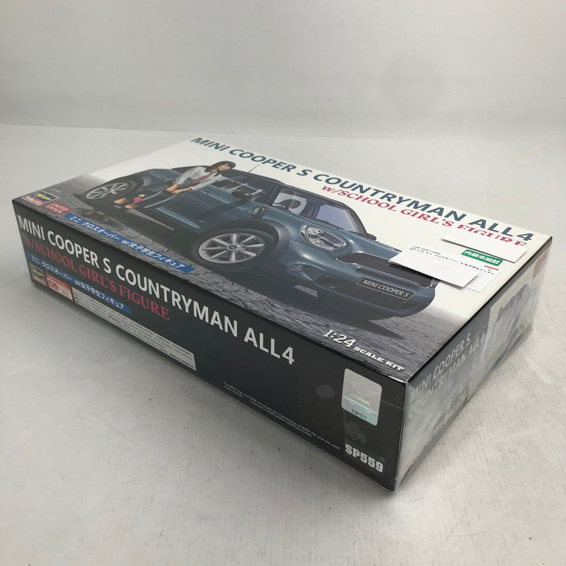 【中古品】 内装未開封 1/24 ミニ クロスオーバー w 女子学生フィギュア プラモデル プラモ ※箱破れあり 059-260907-io-15-fuzh 万代Net店