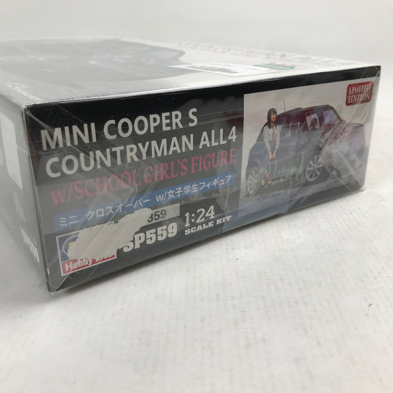 【中古品】 内装未開封 1/24 ミニ クロスオーバー w 女子学生フィギュア プラモデル プラモ ※箱破れあり 059-260907-io-15-fuzh 万代Net店