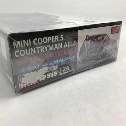 【中古品】 内装未開封 1/24 ミニ クロスオーバー w 女子学生フィギュア プラモデル プラモ ※箱破れあり 059-260907-io-15-fuzh 万代Net店