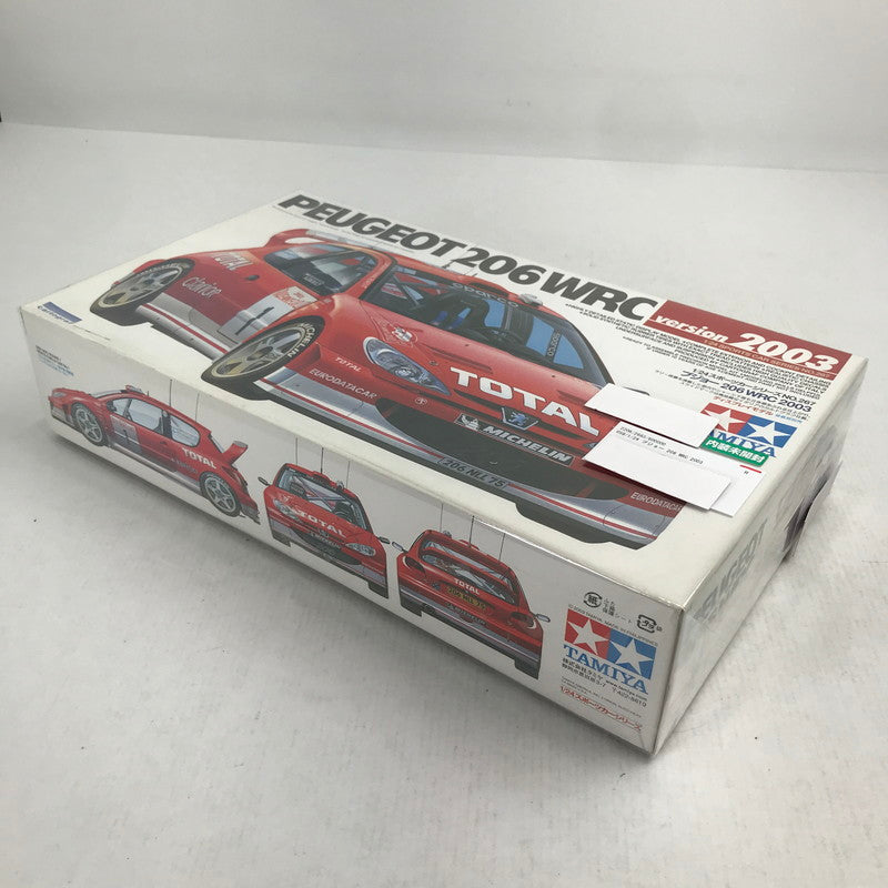 【中古美品】 内装未開封 1/24 プジョー 206 WRC 2003 プラモデル プラモ ※箱傷みあり 059-260907-io-11-fuzh 万代Net店