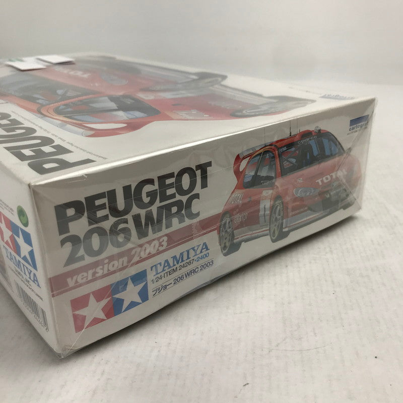 【中古美品】 内装未開封 1/24 プジョー 206 WRC 2003 プラモデル プラモ ※箱傷みあり 059-260907-io-11-fuzh 万代Net店