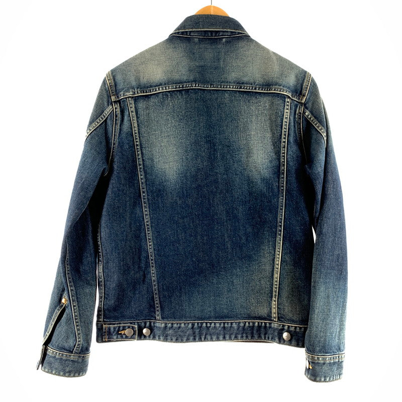 【中古品】【メンズ】 PAUL SMITH ポール・スミス デニムジャケット 上着 アウター ※袖に白いスレあり 141-260823-io-15-fuzh 万代Net店