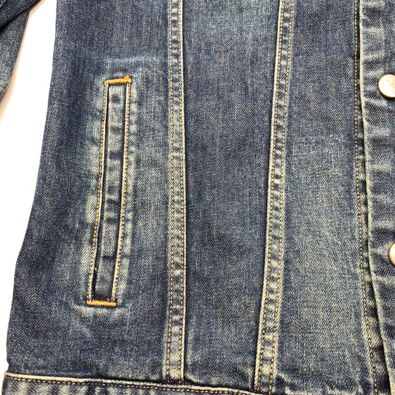 【中古品】【メンズ】 PAUL SMITH ポール・スミス デニムジャケット 上着 アウター ※袖に白いスレあり 141-260823-io-15-fuzh 万代Net店