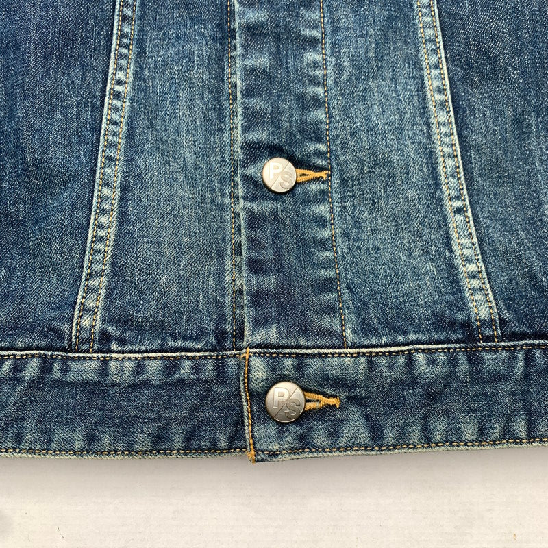【中古品】【メンズ】 PAUL SMITH ポール・スミス デニムジャケット 上着 アウター ※袖に白いスレあり 141-260823-io-15-fuzh 万代Net店
