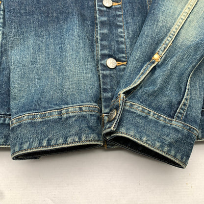 【中古品】【メンズ】 PAUL SMITH ポール・スミス デニムジャケット 上着 アウター ※袖に白いスレあり 141-260823-io-15-fuzh 万代Net店