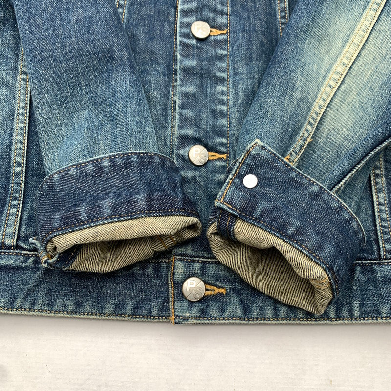 【中古品】【メンズ】 PAUL SMITH ポール・スミス デニムジャケット 上着 アウター ※袖に白いスレあり 141-260823-io-15-fuzh 万代Net店