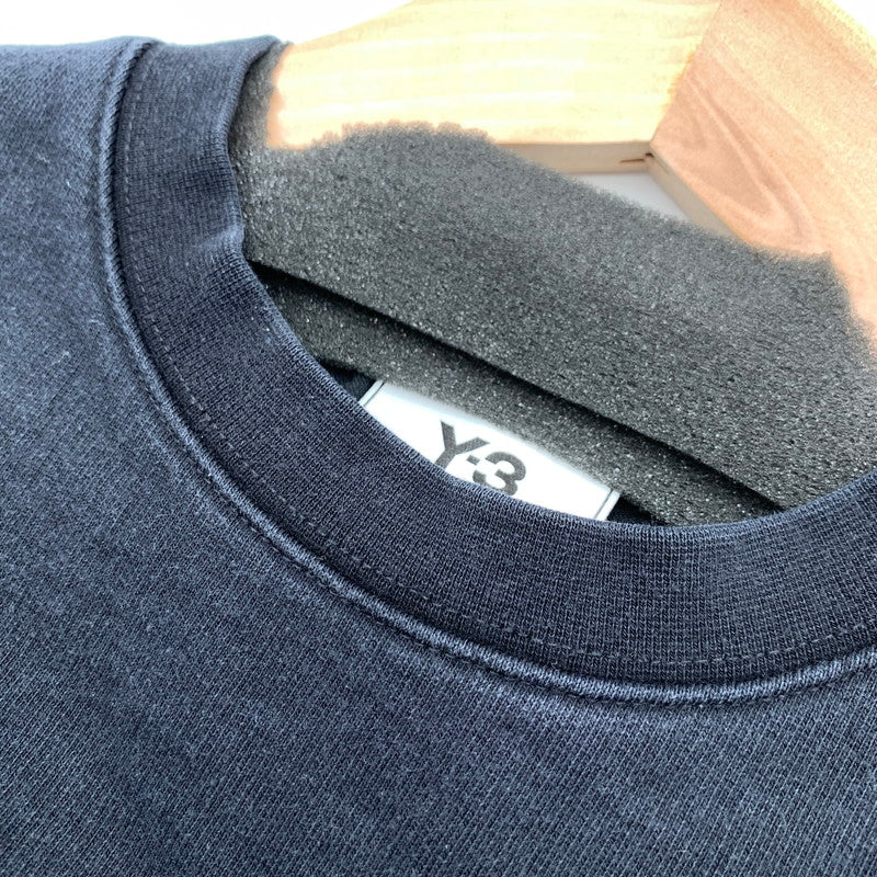 【中古品】【メンズ】 Y-3 ワイスリー CLASSIC CHEST LOGO CREW SWEATSHIRT クラシック チェスト ロゴ クルースウェットシャツ トレーナー Sサイズ ※首元ヨレ・線跡・使用感あり 140-260823-io-14-fuzh 万代Net店