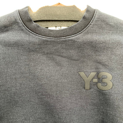 【中古品】【メンズ】 Y-3 ワイスリー CLASSIC CHEST LOGO CREW SWEATSHIRT クラシック チェスト ロゴ クルースウェットシャツ トレーナー Sサイズ ※首元ヨレ・線跡・使用感あり 140-260823-io-14-fuzh 万代Net店