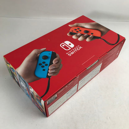 【中古品】 Nintendo Switch ニンテンドー スイッチ 本体 Joy-Con (L) ネオンブルー (R) ネオンレッド 2019モデル ジョイコン・内箱欠品 034-260823-mh-03-fuz 万代Net店