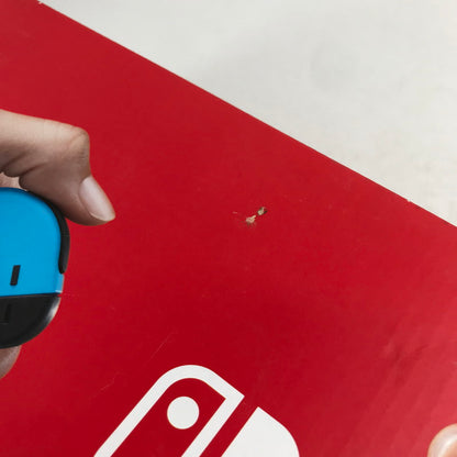 【中古品】 Nintendo Switch ニンテンドー スイッチ 本体 Joy-Con (L) ネオンブルー (R) ネオンレッド 2019モデル ジョイコン・内箱欠品 034-260823-mh-03-fuz 万代Net店
