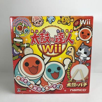 【現状渡し品】 動作未確認 Nintendo Wii ニンテンドー ウィー ソフト 太鼓の達人Wii [太鼓、バチ同梱版] [CERO区分_A / 全年齢対象商品] 028-260823-mh-20-fuz 万代Net店